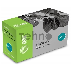 Тонер Картридж Cactus 50F0XA0/50F5X0E CS-SP377 черный (6400стр.) для Ricoh Aficio SP 377DNwX /377SFNwX