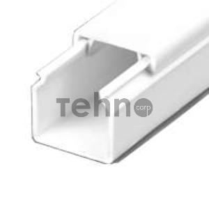 Кабель-канал 16х16 L2000 пластик с двойным замком УралПак КК-19016016-140