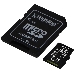 Флеш карта microSDHC 512GB microSDXC Class10 Kingston <SDCS2/512GB> UHS-I Canvas Select up to 100MB/s с адапт., фото 3