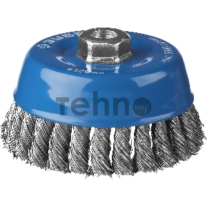 Кордщетка ЗУБР 35275-120_z02  чашечная для ушм плетеные пучки стальной проволоки 0.5мм 120ммхм14