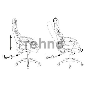 Кресло игровое Zombie DRIVER черный/белый искусственная кожа с подголов. крестовина пластик