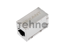 Проходной адаптер, RJ-45(8P-8C), FTP экранированный, категория 6, (гнездо-гнездо), REXANT
