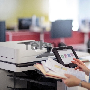 МФУ HP Color LaserJet Enterprise MFP M681dn, цветной лазерный принтер/сканер/копир А4, 47 стр/мин, ADF, дуплекс, 1.5Гб, HDD 320Гб, USB, LAN (замена CZ248A M680dn)