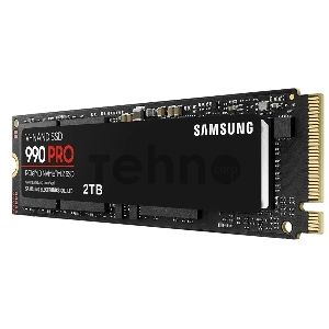 Твердотельный диск 2TB Samsung 990 PRO, M.2, PCI-E 4.0 x4, TLC 3D NAND [R/W - 7450/6900 MB/s] /EU
