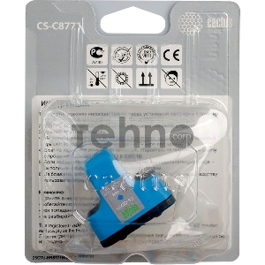 Картридж струйный Cactus CS-C8771 голубой для №177 HP PhotoSmart 3213/3313/8253/C5183/C6183 (11,4ml)