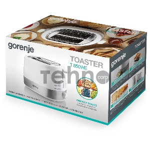 Тостер Gorenje T850WE 720Вт белый