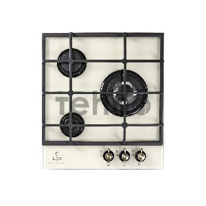 Газовая варочная поверхность Lex GVG 4533C IV LIGHT слоновая кость