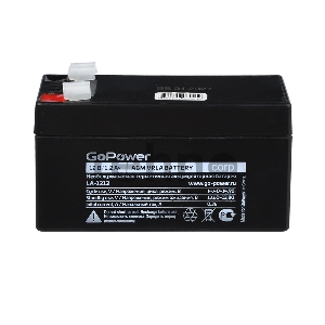 Аккумулятор свинцово-кислотный GoPower LA-1212 12V 1.2Ah (1/20)