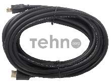 Кабель HDMI Gembird/Cablexpert, 7.5м, v1.4, 19M/19M, черный, позол.разъемы, экран, пакет  CC-HDMI4-7.5M 
