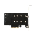 Переходник ExeGate EXE-509 M.2 B key + M.2 M Key -> PCI-Ex4/SATA, фото 6