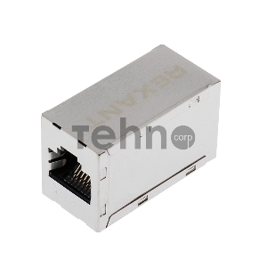 Проходной адаптер, RJ-45(8P-8C), FTP экранированный, категория 6, (гнездо-гнездо), REXANT