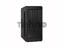 Корпус Minitower ExeGate BAA-108U Black, mATX, <AAA400, 80mm>, 1*USB+1*USB3.0, Audio