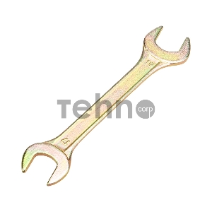 Ключ гаечный рожковый REXANT 17х19 мм, желтый цинк