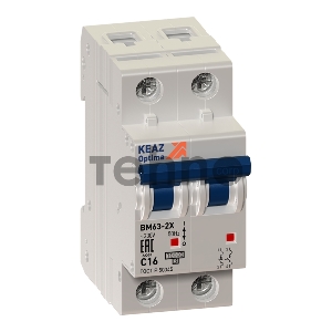 Выключатель автоматический OptiDin BM63-2C25-УХЛ3 (Новый) | 260602 | КЭАЗ