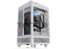 Корпус Thermaltake The Tower 100 Snow CA-1R3-00S6WN-00 /White/Win/SPCC/Tempered Glass*3