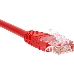 Патчкорд литой "Telecom" UTP кат.5е 1,5м красный, фото 7
