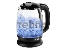 Чайник электрический Kitfort КТ-625-5 1.7л. 2200Вт черный/серый (корпус: стекло)