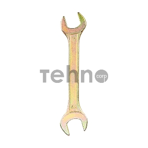 Ключ гаечный рожковый REXANT 17х19 мм, желтый цинк