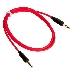AUX аудио кабель/3.5 mm jack - 3.5 mm jack/ HOCO HC-79309 UPA11/ 1m/ позолоченные контакты/ Red, фото 2