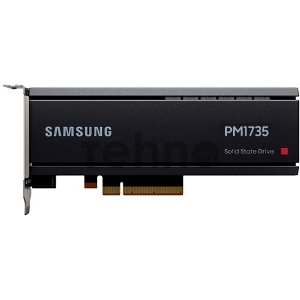 Твердотельный накопитель Samsung SSD 6400GB PM1735 HHHL PCIe Gen4 x8 R/W 8000/3800 MB/s 1 500 000/250 000 IOPs DWPD3 5Y