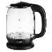 Чайник электрический Kitfort КТ-625-5 1.7л. 2200Вт черный/серый (корпус: стекло), фото 2