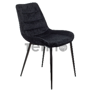 Стул для кухни Бюрократ KF-6 черный Light 20 металл черный на ножках (KF-6/LT20)