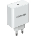 Сетевой адаптер Canyon, GAN 65W charger  Input:  100V-240V Output: 5.0V3.0A /9.0V3.0A /12.0V-3.0A/ 15.0V-3.0A /20.0V3.25A , Eu plug, Over- Voltage ,  over-heated, over-current and short circuit protection Compliant with CE RoHs,ERP. Size: 53*53*29mm, 110g, White, фото 3