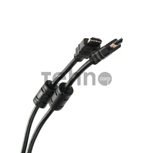 Кабель HDMI-19M --- HDMI-19M ver 2.0+3D/Ethernet,2 фильтра 5m Telecom <TCG200F-5M>