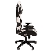 Игровое кресло  Chairman game 25 черный/белый (экокожа, регулируемый угол наклона, механизм качания), фото 3