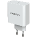 Сетевой адаптер Canyon, GAN 65W charger  Input:  100V-240V Output: 5.0V3.0A /9.0V3.0A /12.0V-3.0A/ 15.0V-3.0A /20.0V3.25A , Eu plug, Over- Voltage ,  over-heated, over-current and short circuit protection Compliant with CE RoHs,ERP. Size: 53*53*29mm, 110g, White, фото 4