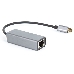 Кабель-переходник USB 3.1 Type-C -->RJ-45 1000Mbps Ethernet, Aluminum Shell, 0.15м VCOM <DU320M>, фото 3