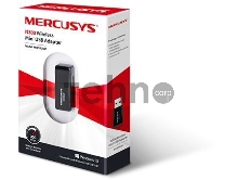 Сетевой адаптер USB2.0 адаптер Mercusys MW300UM, 300Мбит/с, компактный