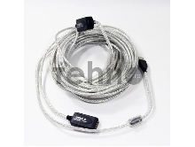 Кабель VCOM VUS7049-15M Кабель-адаптер USB2.0-repeater, удлинительный активный <Am-->Af> 15м