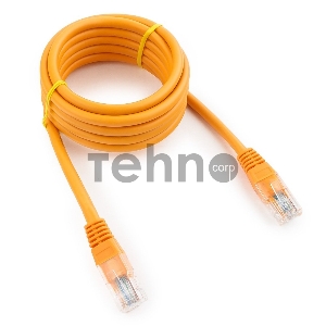Патч-корд UTP Cablexpert кат.5e, 2м, литой, многожильный (оранжевый)