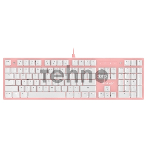 Клавиатура A4Tech Bloody B800 Dual Color механическая розовый/белый USB for gamer LED