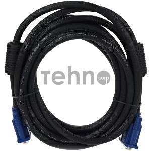 Кабель VCOM VVG6460-5MO удлинительный Монитор-SVGA card (15M-15F) 5m, 2 фильтра