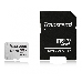 Флеш карта Transcend Micro SecureDigital 128Gb MicroSDXC Class 10 UHS-I U3, SD adapter}(TS128GUSD300S-A), фото 1