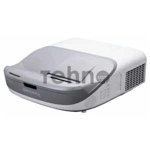 Проектор ViewSonic PX800HD (DLP, 1080p 1920x1080, 2000Lm, 10000:1, HDMI, MHL, 2x10W speaker, 3D Ready, lamp 7500hrs, ultra short-throw, White, 6.1kg)