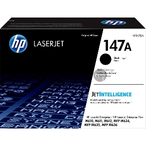 Картридж лазерный HP 147A W1470A черный (10500стр.) для HP LaserJet M610dn