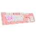 Клавиатура A4Tech Bloody B800 Dual Color механическая розовый/белый USB for gamer LED, фото 20