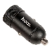 Автомобильная зарядка (от прикуривателя) HOCO Z32A Flash power Fully compatible car charger, черный, фото 2
