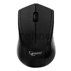 Мышь Gembird MUSW-305 Black USB {Мышь беспроводная, 2кнопоки+колесо-кнопка, 2.4ГГц, 1000 dpi}