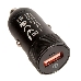 Автомобильная зарядка (от прикуривателя) HOCO Z32A Flash power Fully compatible car charger, черный, фото 3