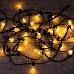 Гирлянда LED Galaxy Bulb String 10м, черный КАУЧУК, 30 ламп*6 LED ТЕПЛЫЙ БЕЛЫЙ, влагостойкая IP65, фото 1