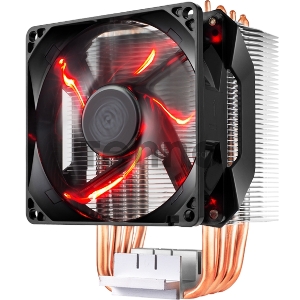 Кулер Cooler Master Hyper H410R, 600-2000 RPM, 100W, 4-pin, Red LED fan, Full Socket Support