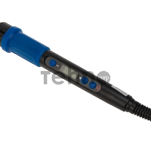 Паяльник REXANT, подставка, набор из 5 жал, цифровой, керамический нагреватель, 200-500 °C, 220 В/65 Вт