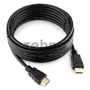 Кабель HDMI Gembird, 4.5м, v1.4, 19M/19M, черный, позол.разъемы, экран, пакет CC-HDMI4-15