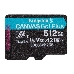Флеш карта Kingston microSD 512GB microSDXC Class 10 UHS-I U3 V30 Canvas Go Plus 170MB/s, фото 2