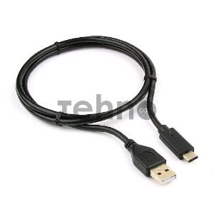 Кабель USB Cablexpert CCP-USB2-AMCM-1M, USB2.0 AM/ USB3.1 Type-C, 1м, пакет