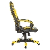 Кресло игровое Zombie GAME 16 черный/желтый текстиль/эко.кожа крестовина пластик, фото 10